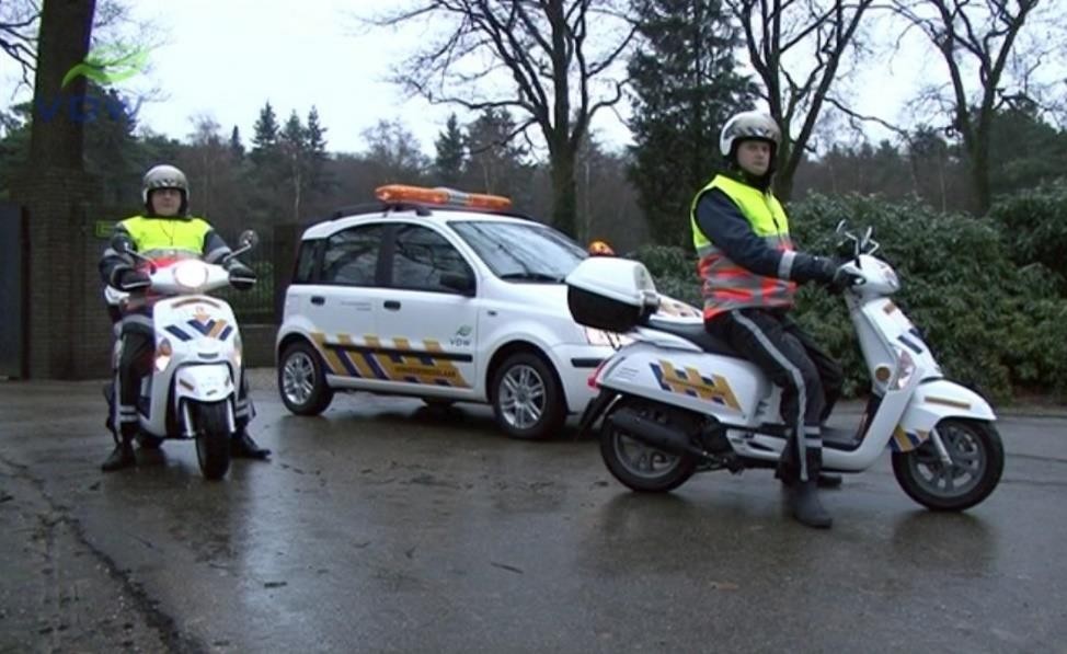 Verkeersbegeleiding rouwstoet